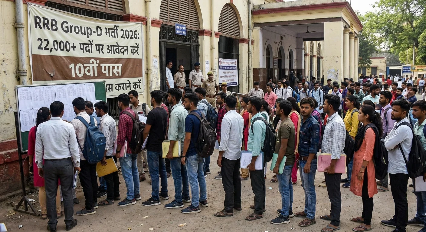 RRB Group-D Recruitment 2026