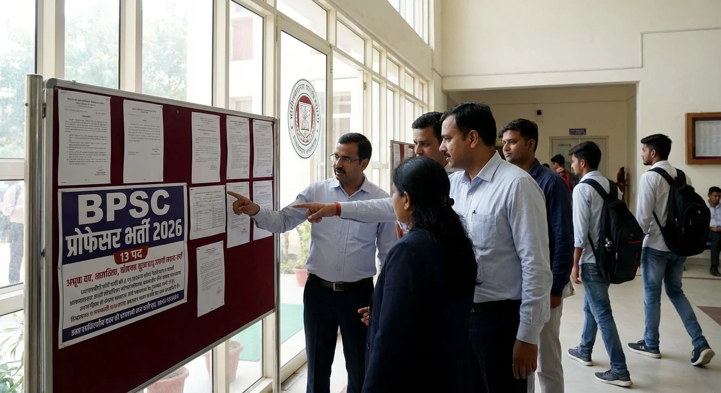 BPSC Professor Recruitment 2026