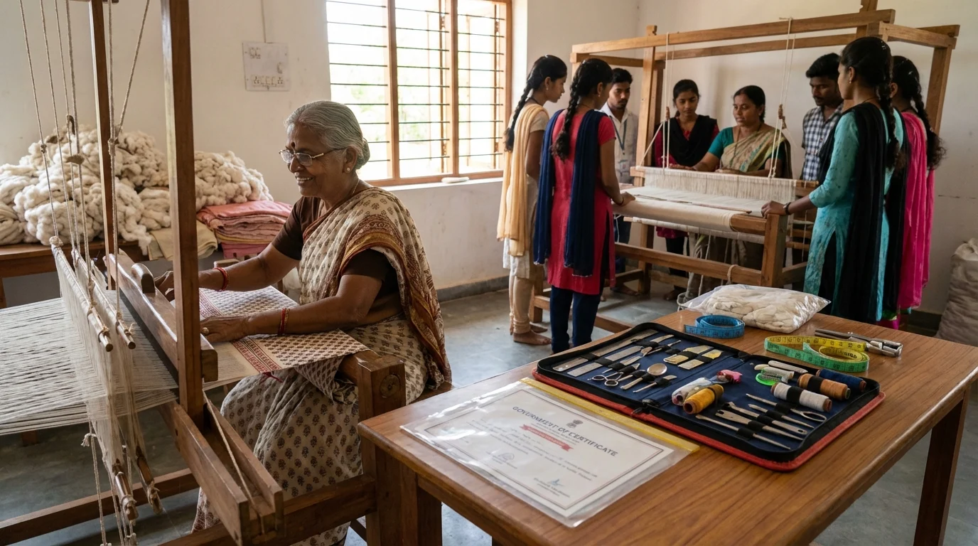 Khadi & Handloom Artisan Skill Development Scheme